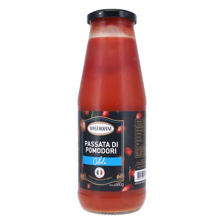 Passata Di Pomodori Mastroiani Cebola Vidro 680g 360-2