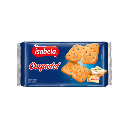 Biscoito isabela 320g coquetel