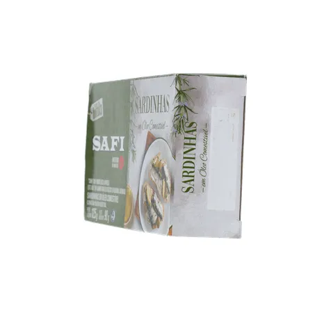 SARDINHA IMPORTADA MARROQUINA SAFI COM ÓLEO CAIXA 125G 360-7