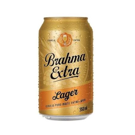 Cerveja brahma extra lager 350ml