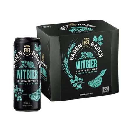 CERVEJA BADEN WITBIER 350ML C/ 6UN