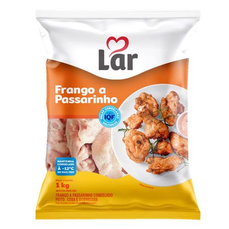 Frango a passarinho Lar congelado 1kg