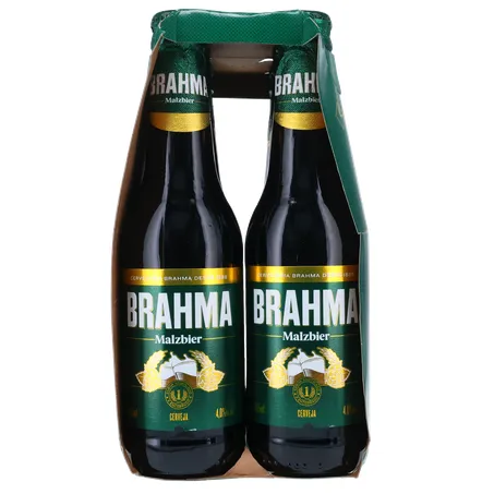 Cerveja Brahma Malzbier Long Neck 355ml C/6 360-3