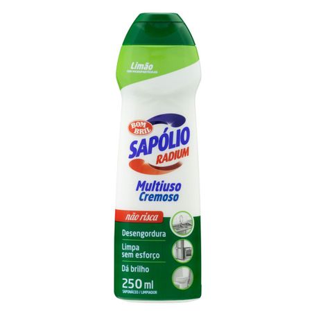 SAPONACEO RADIUM CREMOSO LIMAO 250ML