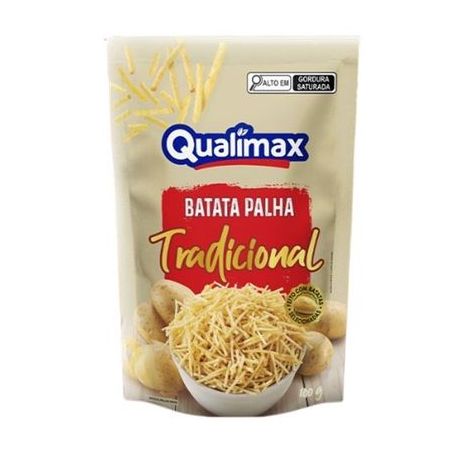 Batata palha qualimax tradicional 100g