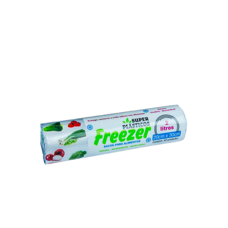EMBALAGEM CONGELAR SUPER FREEZER 2L COM 50 UNIDADE