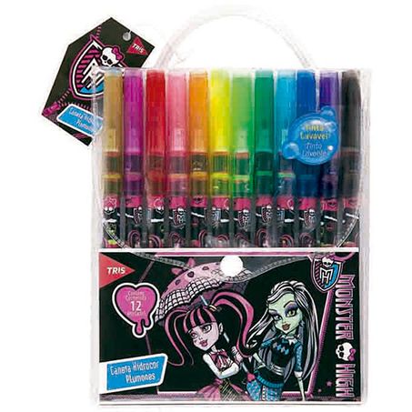 Canetinhas Tris Hidrograficas C/12 Monster High