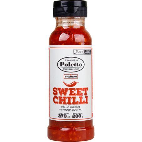 Molho poletto agridoce pimenta biquinho 280 ml