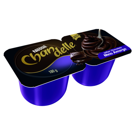 Sobremesa nestle chandelle amargo c/2 180g