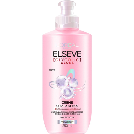 Creme pentear elseve glicolic gloss 250ml