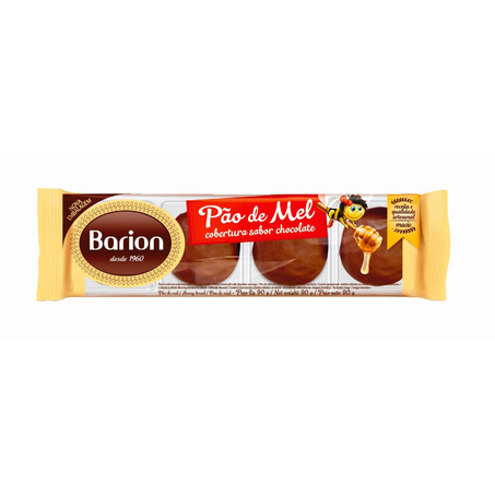 Pão de Mel Barion Chocolate 90G