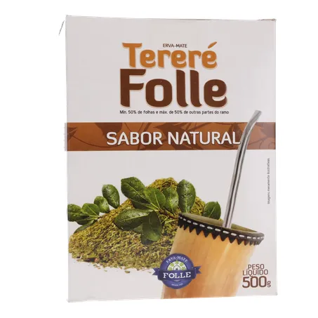 Erva tererê folle natural 500g 360-17