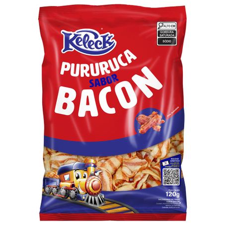 SALGADINHO KELECK BACON PURURUCA 60G