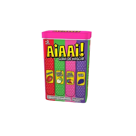 GOMA DE MASCAR AIAAI KIDS ZONE 45 G               