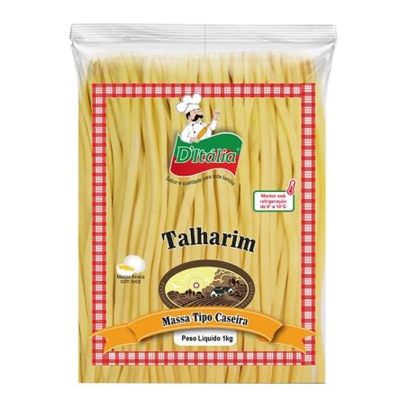 Massa d italia caseira 1kg talharim