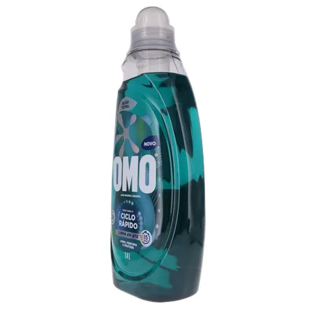 Lava Roupas Líquido Omo Ciclo Rápido Ação Total 1,4l 360-5