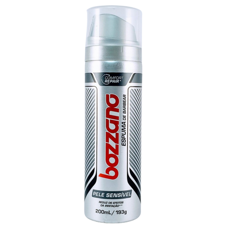 Espuma de barbear bozzano sensivel 190g