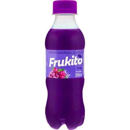 Refresco frukito uva 200ml*