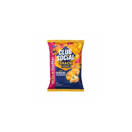 Snack club social parmesão 115g