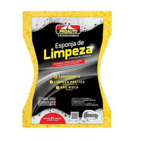 Esponja Proauto Lavar Carro Un