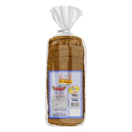 PÃO CASEIRO INTEGRAL LINHAÇA DA MÁRCIA