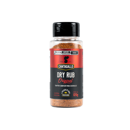 Tempero dry rub cantagallo 120gr