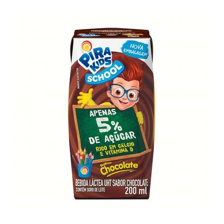 ACHOCOLATADO PIRA KIDS SCHOOL 200ML