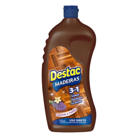 LIMPADOR PARA PISOS DE MADEIRA LAVANDA & VANILLA DESTAC