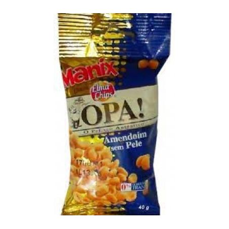 Amendoim chips manix s-pele 40g
