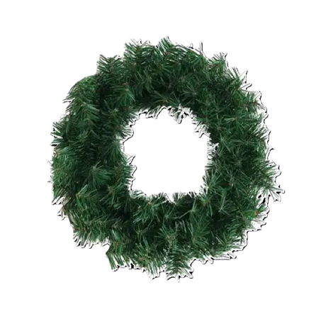 ENFEITE NATAL YANGZI GUIRLANDA FESTÃO VERDE 25CM