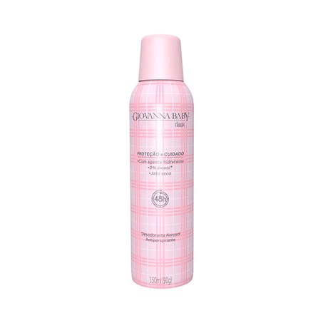 Desodorante giovanna baby aerossol 150ml classic