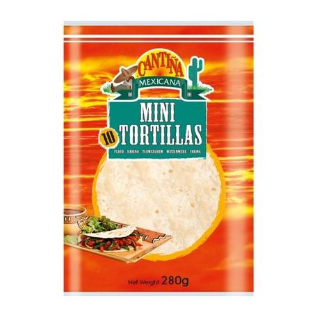 Mini Tortillas Cantina Mexicana 280g