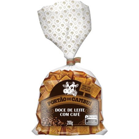 DOCE DE LEITE COM CAFÉ 200G - PORTAO DE CAMBUI