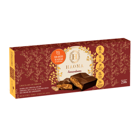 CHOCOLATE HAOMA 250G AMENDOIM