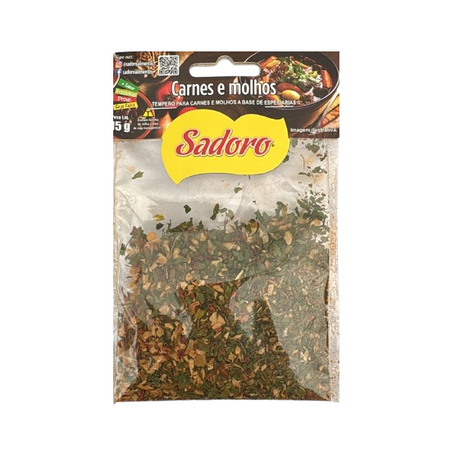 TEMPERO CARNES E MOLHOS SADORO 15G