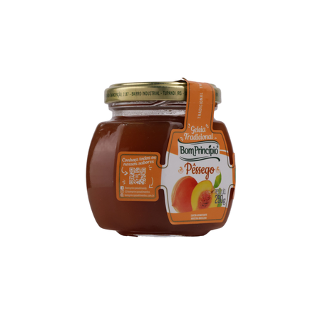 GELEIA TRADICIONAL DE PESSEGO 250G BOM PRINCIPIO 360-53