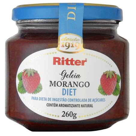 GELÉIA RITTER DIET MORANGO VD 260G