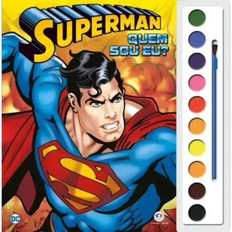 Livro Superman Pintura 