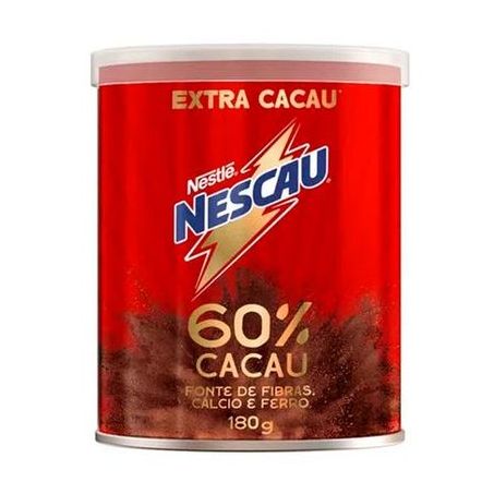 Achocolatado nescau 60% cacau 180g