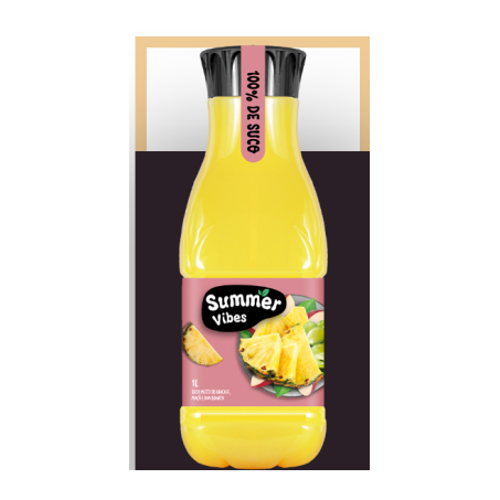 Suco abacaxi/maça/uva branca summer vibe