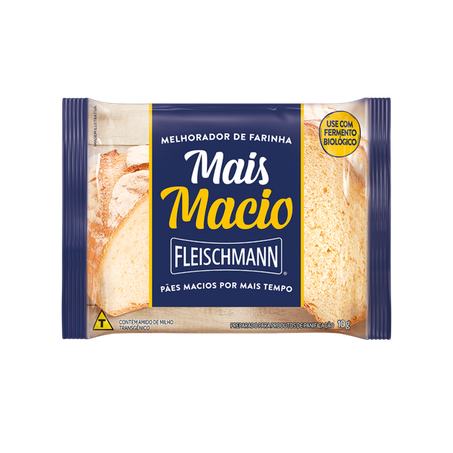 Melhorador Farinha Fleischmann Pão Macio Sachê 10g 
 