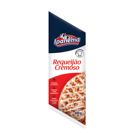 Requeijão Cremoso Ipanema Bisnaga 400g