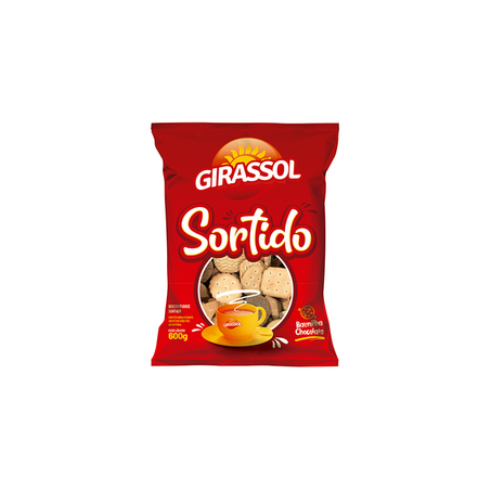 Biscoito sortido doce girassol 600g