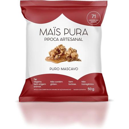 PIPOCA MAIS PURA ARTESANAL PC 50 G PURO