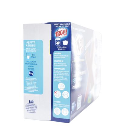 LAVA ROUPAS TIXAN YPE PRIMAVERA GRÁTIS 80G 1,6KG  360-18