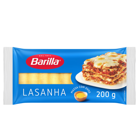 Massa lasanha barilla 200g