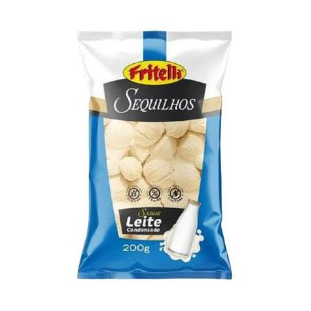 Biscoito Fritelli Sequilhos Leite Condensado Pacote 200g 
 