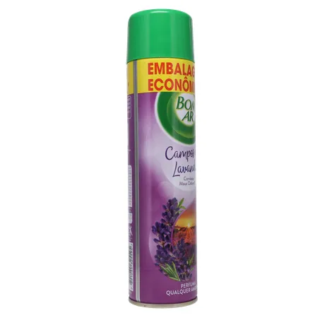 AROMATIZANTE AEROSOL BOM AR CAMPOS DE LAVANDA EMBALGEM ECONÔMICA 360ML  360-31