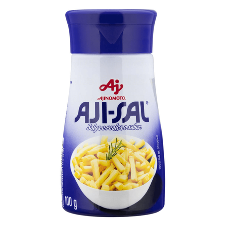 Condimento Preparado à Base de Sal Aji-Sal Tradicional Pote 100gr