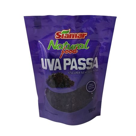 UVA PASSA SIAMAR 150G ESCURA S/SEM